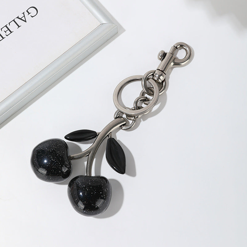 Silver Cherry Keychain NWT Coach Cherry Bag Charm/keychain (No Bag) Color: Silver/ Red Apple