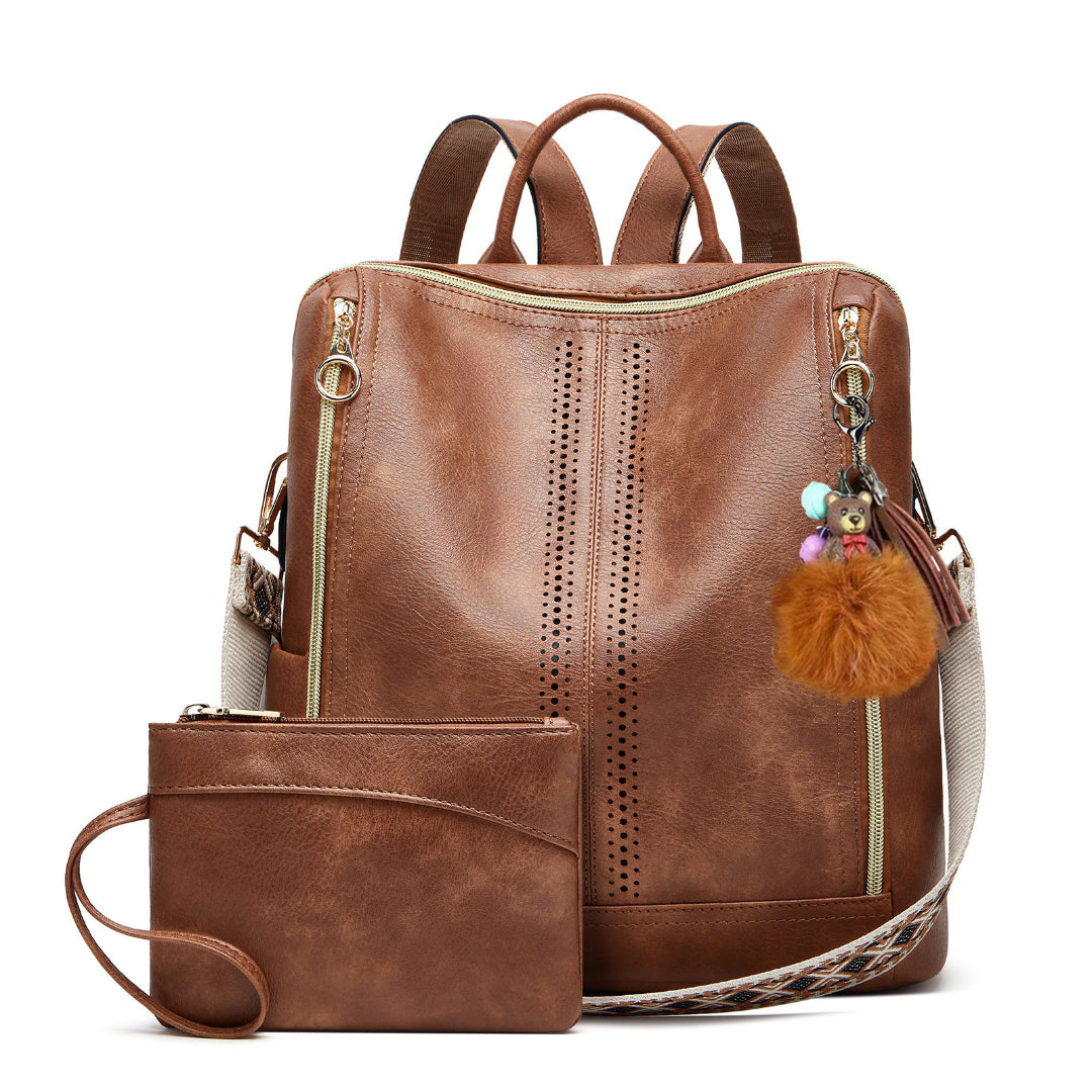 2-in-1 Convertible Backpack Tote + Free Pouch