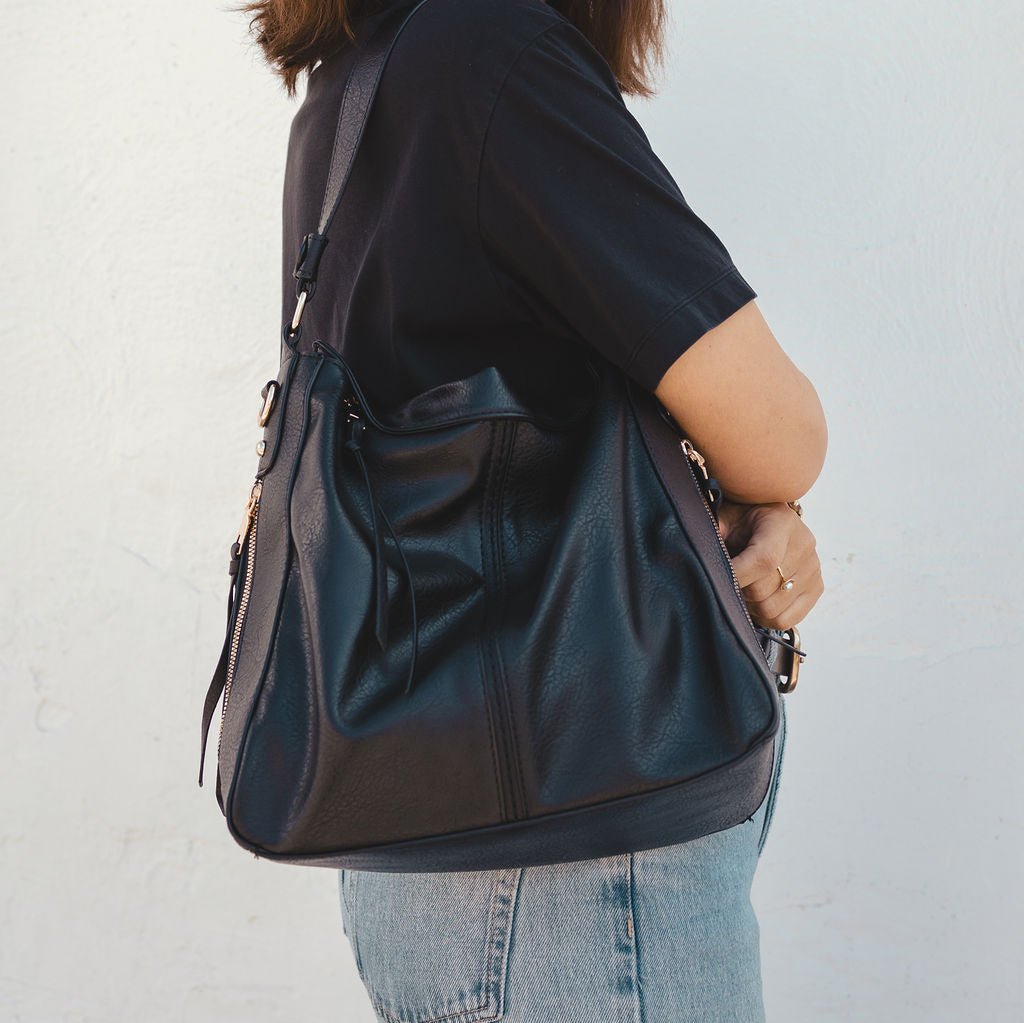 Leather hobo selling bag