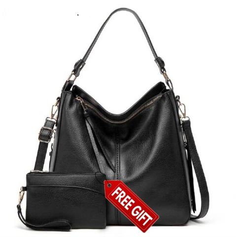 Hobo Leather Anti-Theft Handbag (special free gift)